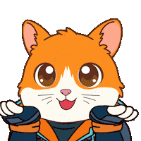 Happy Aww Sticker by Hamieverse