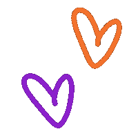In Love Hearts Sticker