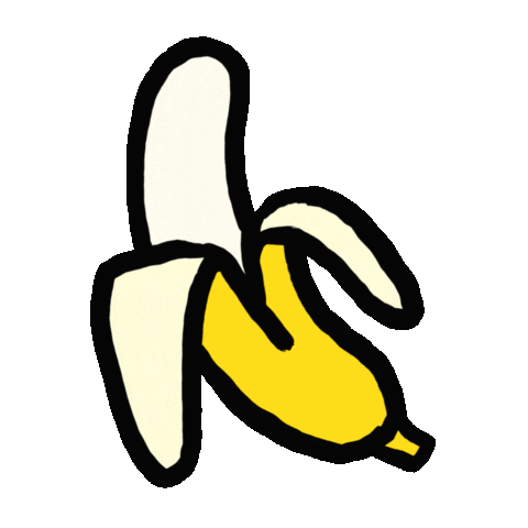 Fruit Banana Sticker