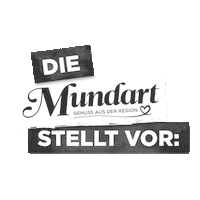 UnimarktGenussVerbindet mundart unimarkt wepresent Sticker