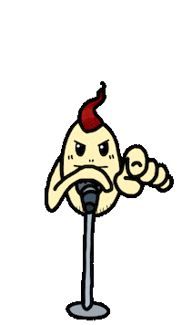 Rock Sing Sticker