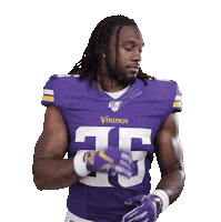 Brush Off Minnesota Vikings Sticker by NFL