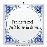 Mei Genieten GIF by Tegelspreuken.nl