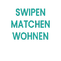 immomatch_at swipe app immobilien wohnen Sticker