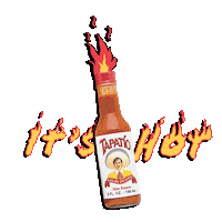 Hot Sauce Fire Sticker by Tapatio Hot Sauce