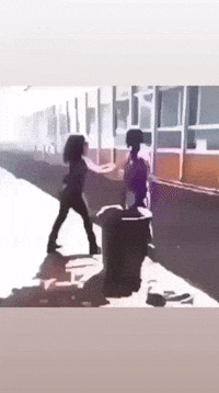 Beating Kicking Out GIF