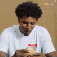 Super Bowl Eating GIF by Carl's Jr.