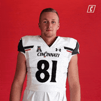 University Of Cincinnati Reaction GIF by Cincinnati Bearcats
