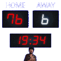 6 Away Sticker