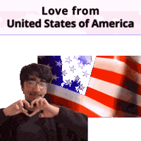 United States Of America Sticker