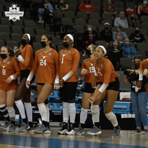 Match Point Reaction GIF by NCAA Championships