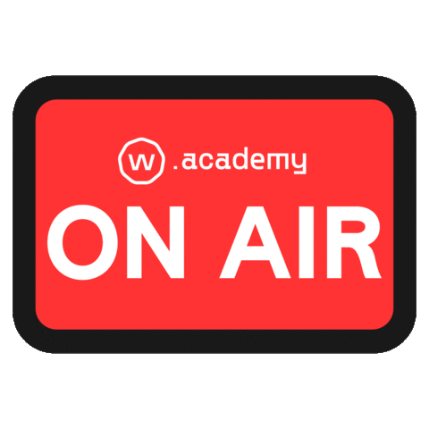 Webinar Livestreaming Sticker by w.academy