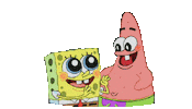 Happy Spongebob Squarepants Sticker by reactionstickers