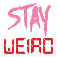 Weird Sticker