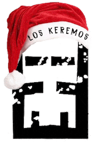 Merry Christmas Carlos Sticker by Rage and Love