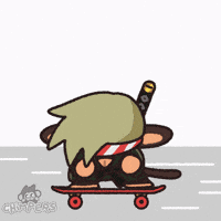 Monkey Skate GIF by Chimpers
