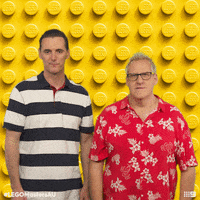 LEGOMastersAU wow surprise shock australia GIF