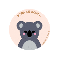 Koala Doudou Sticker by Atelier Bombus