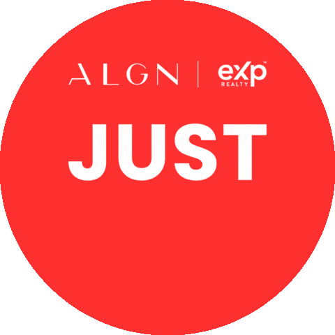 Justsold Align Sticker by John Tsai