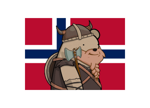 17 Mai Bear Sticker by SuperRareBears