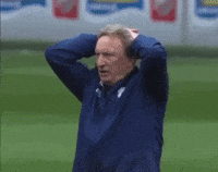 Neil Warnock Hands GIF