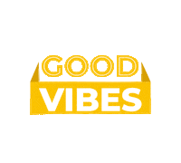 HEPI-INC instagram good vibes yellow Sticker
