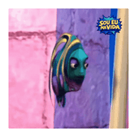 Suspicious Shark Tale Sticker by Sou Eu Na Vida