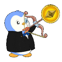 Crypto Invest Sticker by Pudgy Penguins