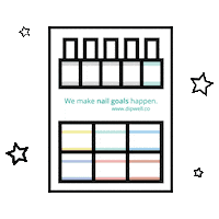 nails do you dipwell Sticker by DipWellNails