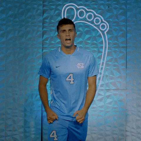 University Of North Carolina Soccer GIF by UNC Tar Heels