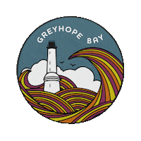 Greyhopebay greyhopebay greyhope bay torrybattery torry battery Sticker