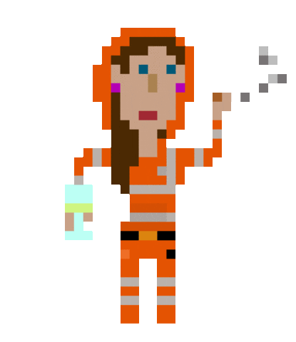 Anna Sticker by CryptoWiener