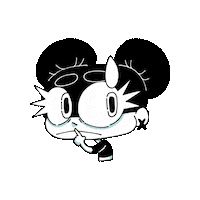 Doodle Goth Sticker