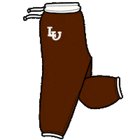 Fall Sweatpants Sticker by Lehigh University