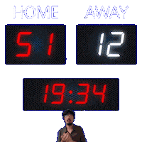 12 Away Sticker