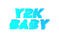 Year 2000 3D Sticker