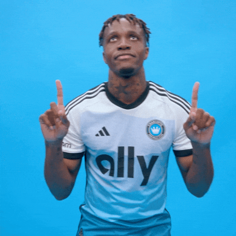Point Up Wilfried Zaha GIF by Charlotte FC
