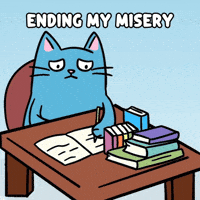 Running Away Over It GIF
