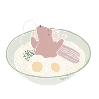 ready to eat eating Sticker by Thoka Maer