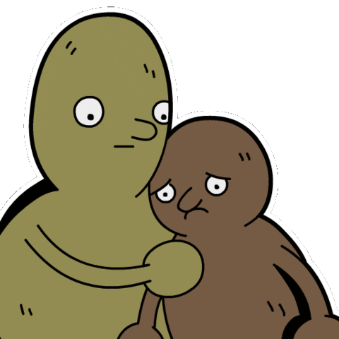 Cartoon Stone Sticker