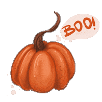 Autumn Pumpkin Sticker