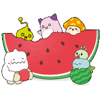 Hungry Summer Sticker by maplestory_tw