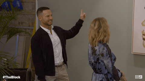 Channel 9 Blockheads GIF by The Block