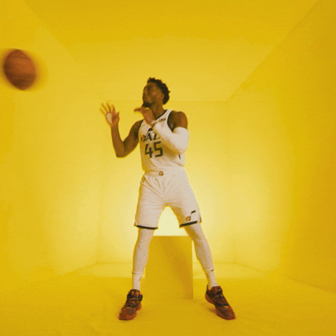 Donovan Mitchell Sport GIF by Utah Jazz