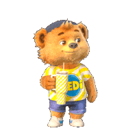 Bear Stanley Sticker by TEDi