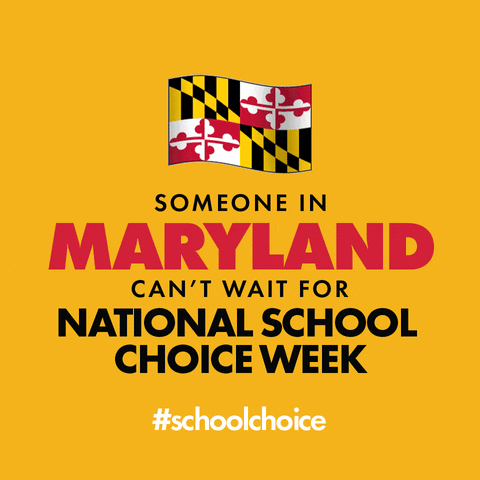 SchoolChoiceWeek education parents teachers maryland GIF