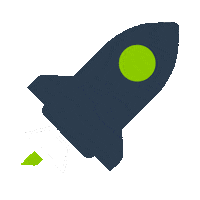 hitcom rocket rakete zukunft hitcom Sticker