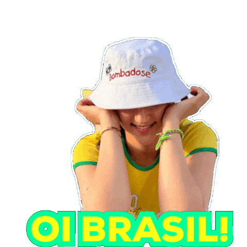Oi Brasil Bomba Sticker