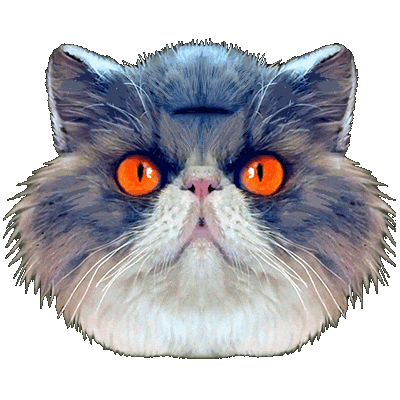 3Rdeye Charliecat Sticker by GASLAMPKILLER