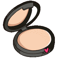 Makeup Po Sticker by Evelyn regly